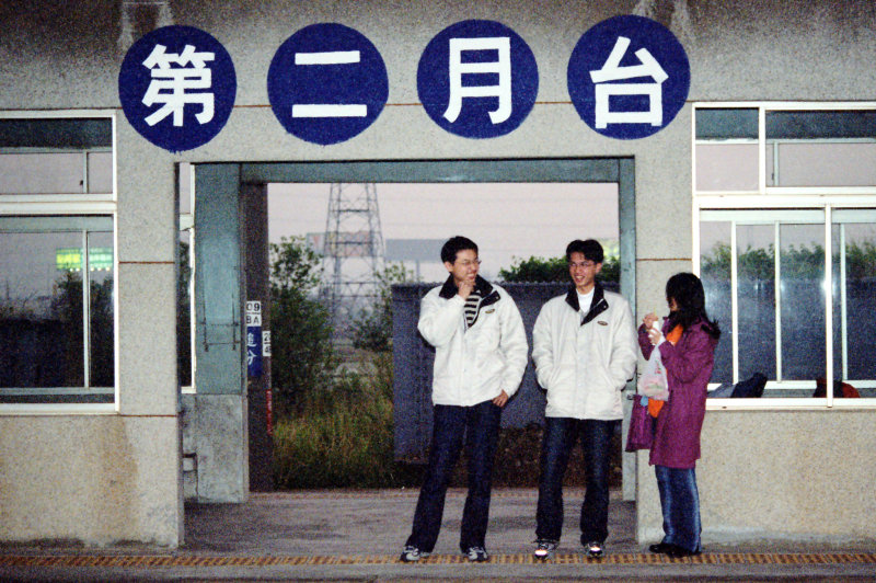 台灣鐵路旅遊攝影追分火車站月台攝影照片37
