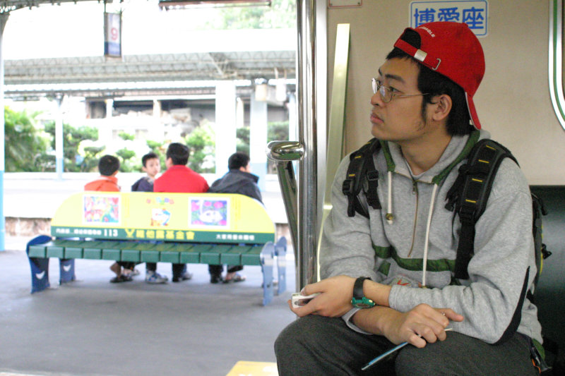 台灣鐵路旅遊攝影電車-區間車旅客特寫2005攝影照片67