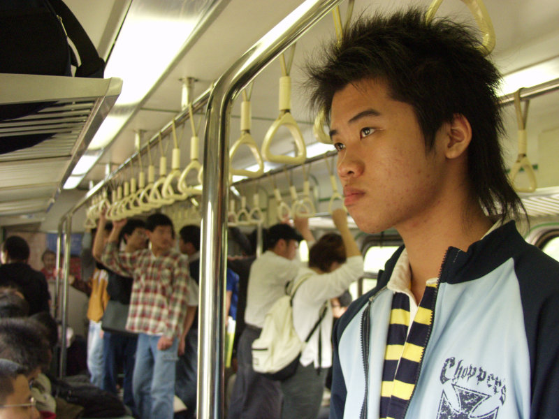 台灣鐵路旅遊攝影電車-區間車旅客特寫2006攝影照片84