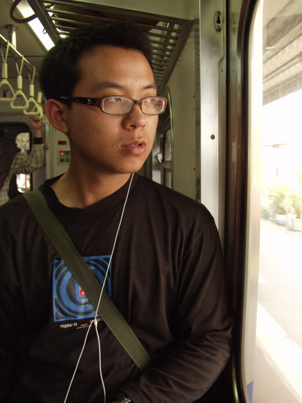 台灣鐵路旅遊攝影電車-區間車旅客特寫2006攝影照片88