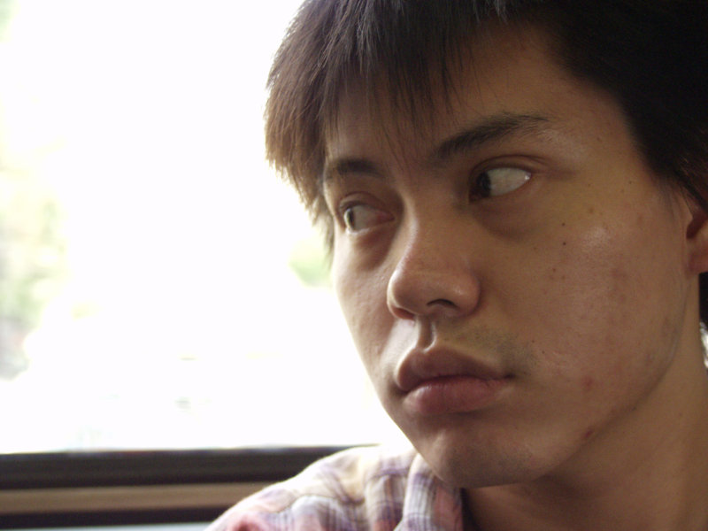 台灣鐵路旅遊攝影電車-區間車旅客特寫2006攝影照片144
