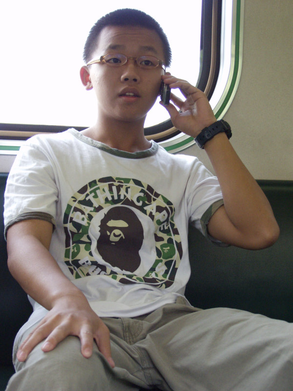台灣鐵路旅遊攝影電車-區間車旅客特寫2006攝影照片172