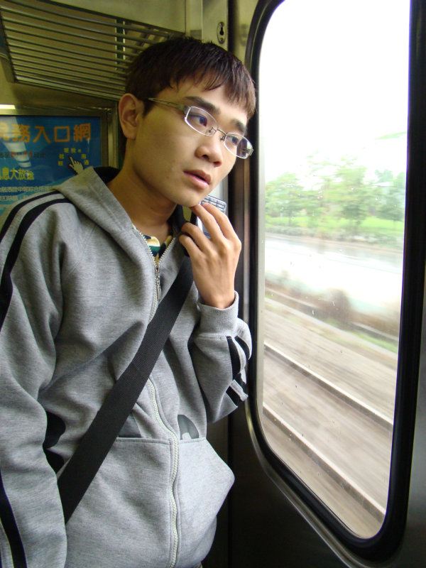 台灣鐵路旅遊攝影電車-區間車旅客特寫2007攝影照片19