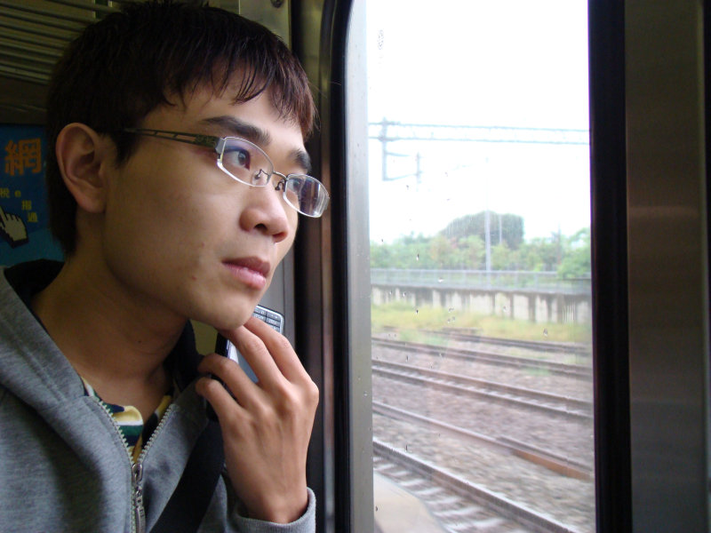 台灣鐵路旅遊攝影電車-區間車旅客特寫2007攝影照片24