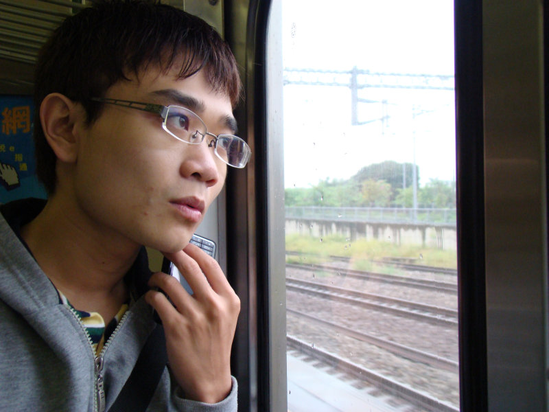 台灣鐵路旅遊攝影電車-區間車旅客特寫2007攝影照片25