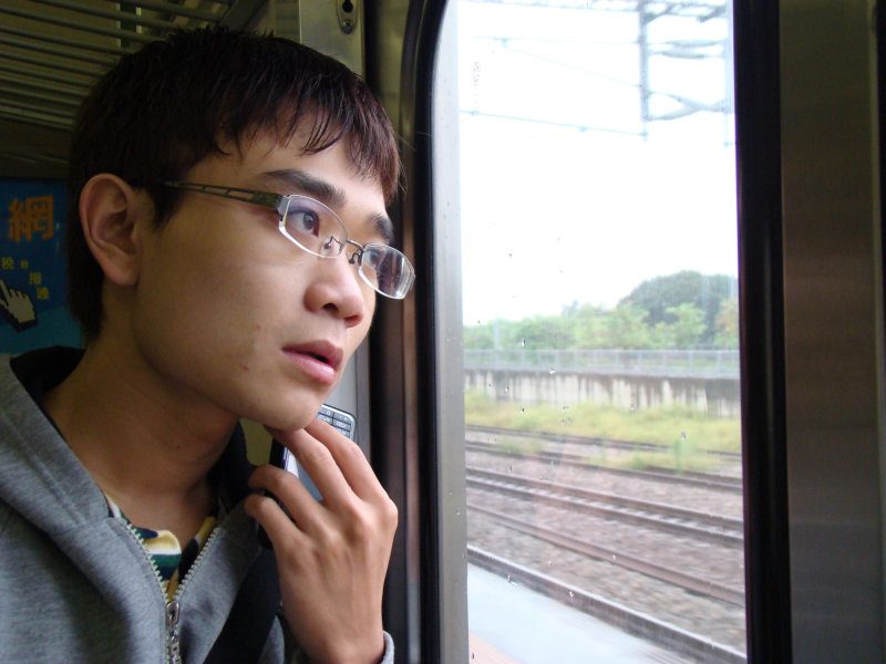 台灣鐵路旅遊攝影電車-區間車旅客特寫2007攝影照片27