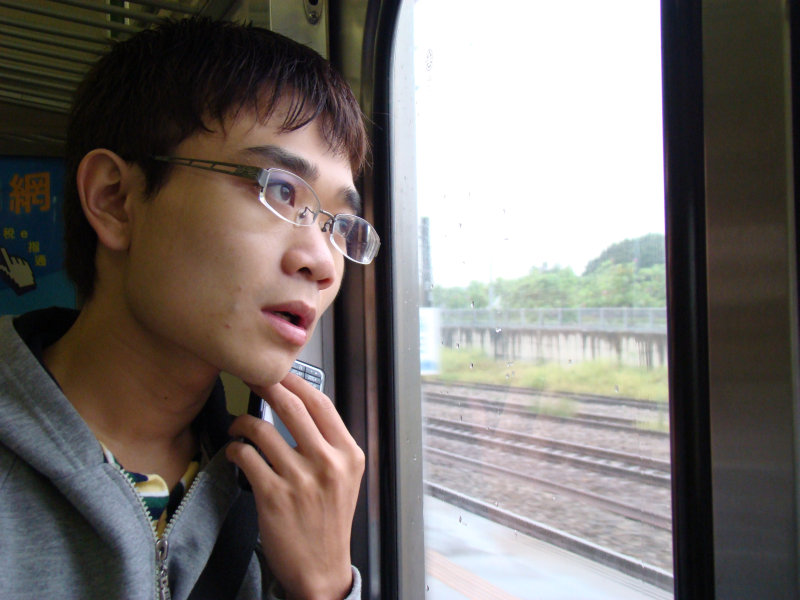 台灣鐵路旅遊攝影電車-區間車旅客特寫2007攝影照片28