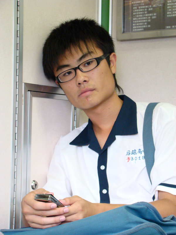 台灣鐵路旅遊攝影電車-區間車旅客特寫2007攝影照片47