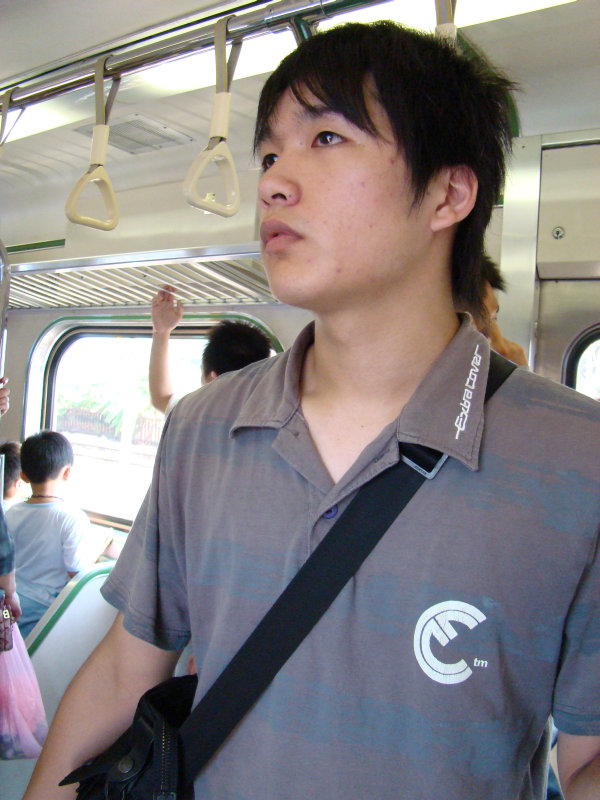 台灣鐵路旅遊攝影電車-區間車旅客特寫2007攝影照片114