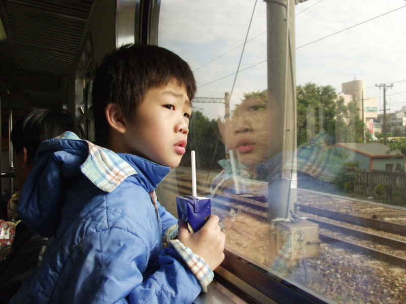 台灣鐵路旅遊攝影電車-區間車旅客特寫2007攝影照片176