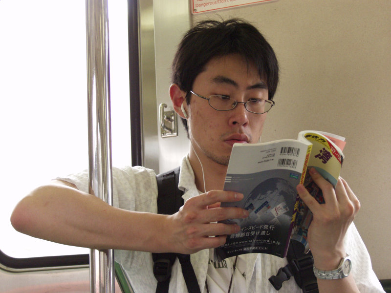 台灣鐵路旅遊攝影電車-區間車旅客特寫2007攝影照片207