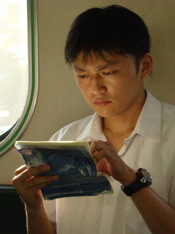 台灣鐵路旅遊攝影電車-區間車旅客特寫2009攝影照片28