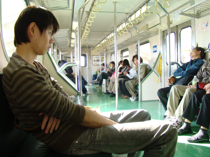 台灣鐵路旅遊攝影電車-區間車旅客特寫2009攝影照片38