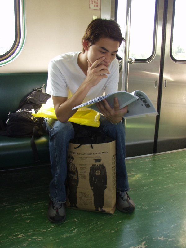 台灣鐵路旅遊攝影電車-區間車旅客篇2003攝影照片34
