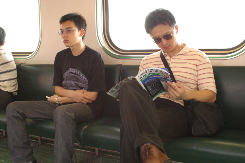 台灣鐵路旅遊攝影電車-區間車旅客篇2004攝影照片26