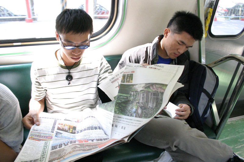 台灣鐵路旅遊攝影電車-區間車旅客篇2004攝影照片33