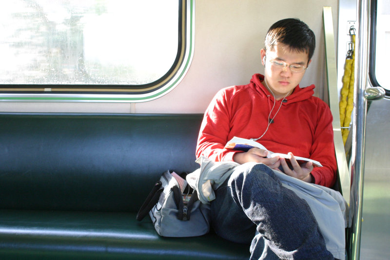 台灣鐵路旅遊攝影電車-區間車旅客篇2004攝影照片102