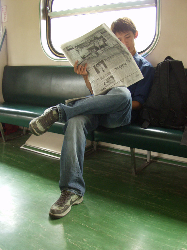 台灣鐵路旅遊攝影電車-區間車旅客篇2004攝影照片136