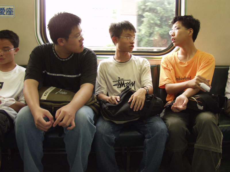 台灣鐵路旅遊攝影電車-區間車旅客篇2004攝影照片145