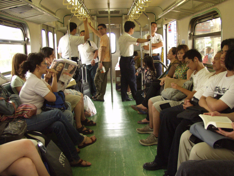 台灣鐵路旅遊攝影電車-區間車旅客篇2004攝影照片152