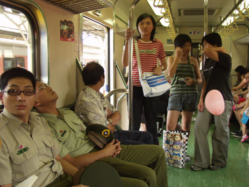台灣鐵路旅遊攝影電車-區間車旅客篇2004攝影照片156