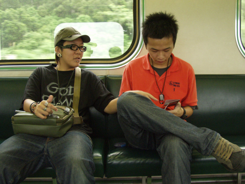台灣鐵路旅遊攝影電車-區間車旅客篇2004攝影照片181