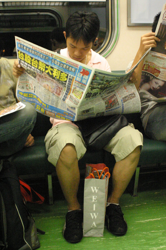 台灣鐵路旅遊攝影電車-區間車旅客篇2005攝影照片19