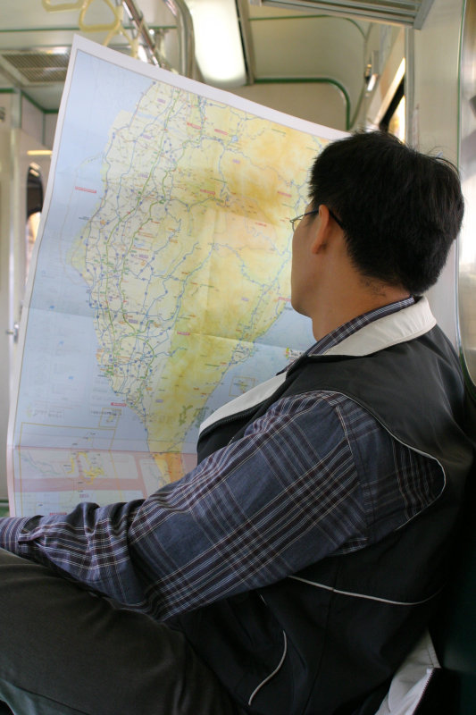 台灣鐵路旅遊攝影電車-區間車旅客篇2005攝影照片73
