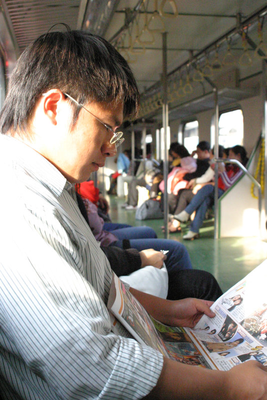 台灣鐵路旅遊攝影電車-區間車旅客篇2005攝影照片81