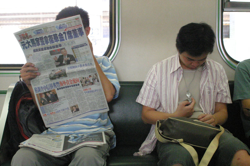 台灣鐵路旅遊攝影電車-區間車旅客篇2006攝影照片9