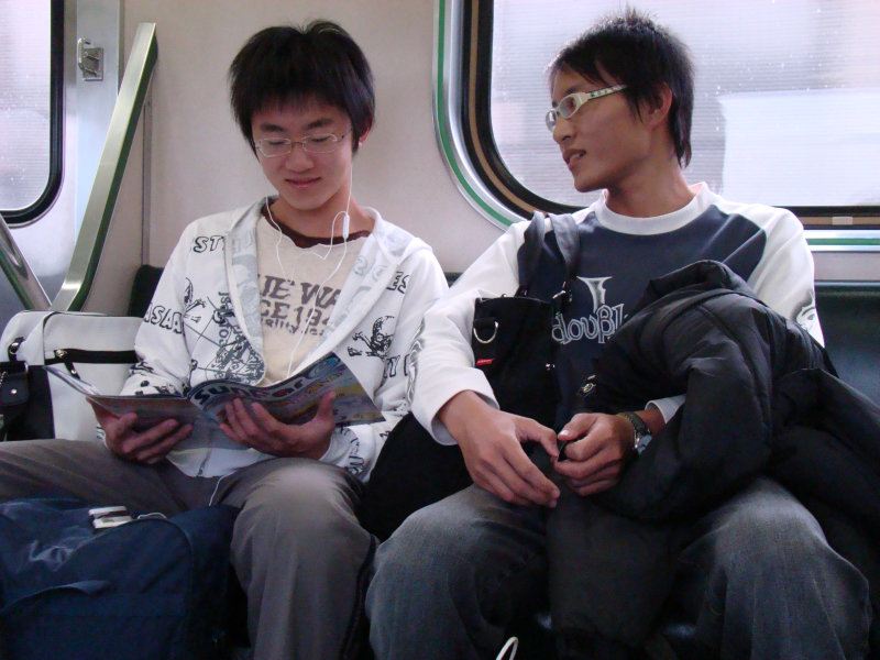 台灣鐵路旅遊攝影街拍帥哥20081116攝影照片1