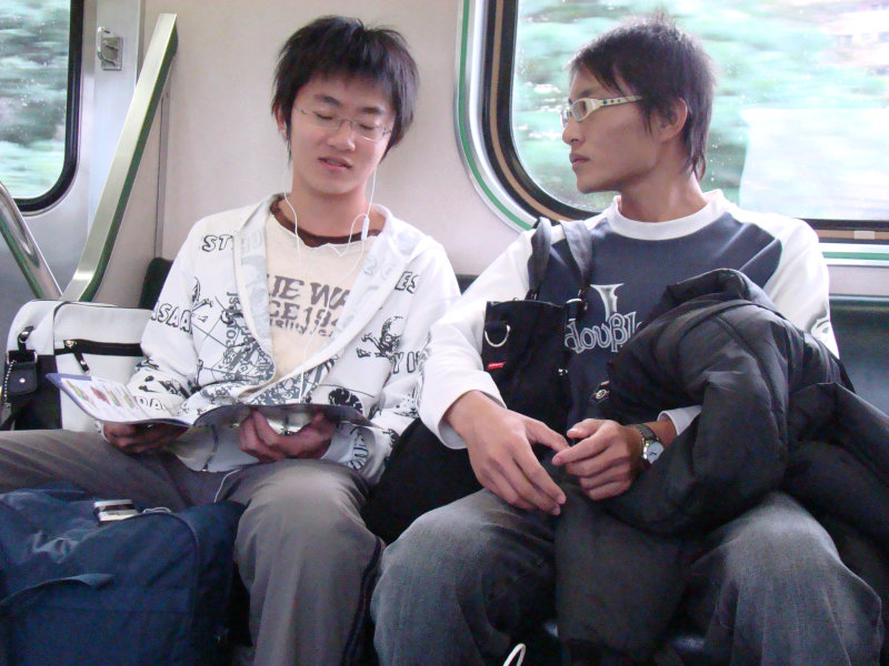台灣鐵路旅遊攝影街拍帥哥20081116攝影照片2