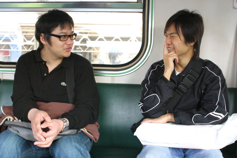 台灣鐵路旅遊攝影街拍帥哥嘉義嘉北2005-02-10攝影照片4