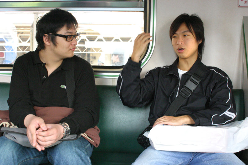 台灣鐵路旅遊攝影街拍帥哥嘉義嘉北2005-02-10攝影照片6