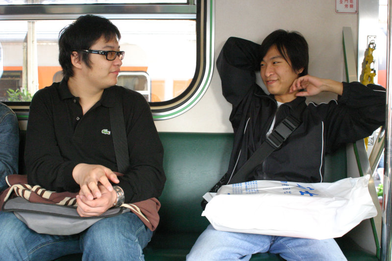 台灣鐵路旅遊攝影街拍帥哥嘉義嘉北2005-02-10攝影照片14