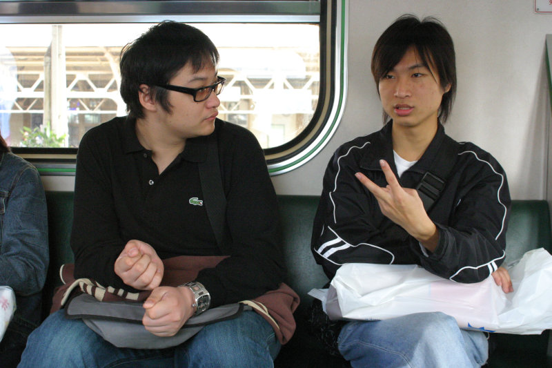 台灣鐵路旅遊攝影街拍帥哥嘉義嘉北2005-02-10攝影照片29