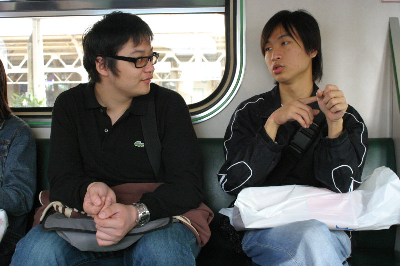 台灣鐵路旅遊攝影街拍帥哥嘉義嘉北2005-02-10攝影照片30