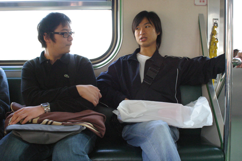 台灣鐵路旅遊攝影街拍帥哥嘉義嘉北2005-02-10攝影照片33