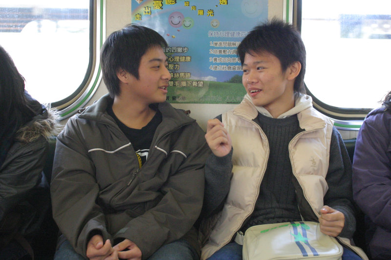台灣鐵路旅遊攝影街拍帥哥對話旅客(1)2005-12-17攝影照片17
