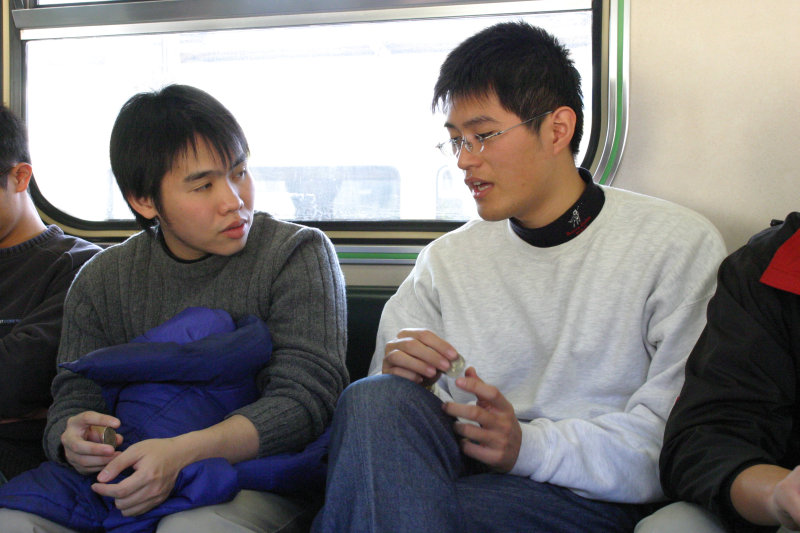 台灣鐵路旅遊攝影街拍帥哥藝文表演2005-01-23攝影照片16