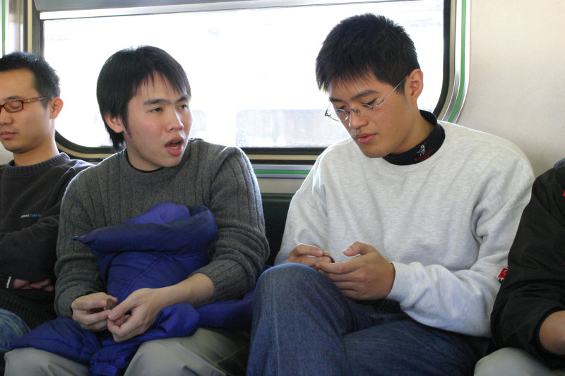 台灣鐵路旅遊攝影街拍帥哥藝文表演2005-01-23攝影照片17