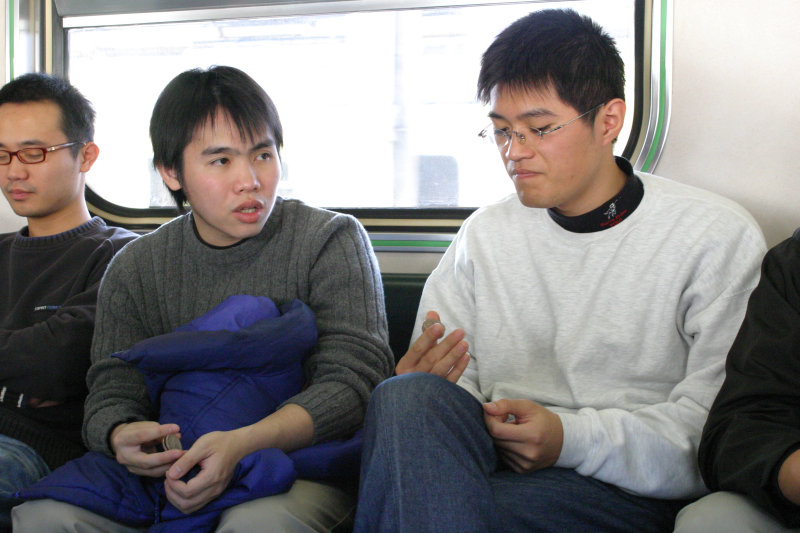 台灣鐵路旅遊攝影街拍帥哥藝文表演2005-01-23攝影照片18