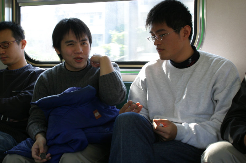台灣鐵路旅遊攝影街拍帥哥藝文表演2005-01-23攝影照片19