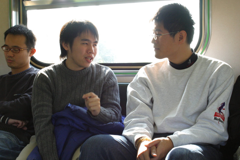 台灣鐵路旅遊攝影街拍帥哥藝文表演2005-01-23攝影照片29