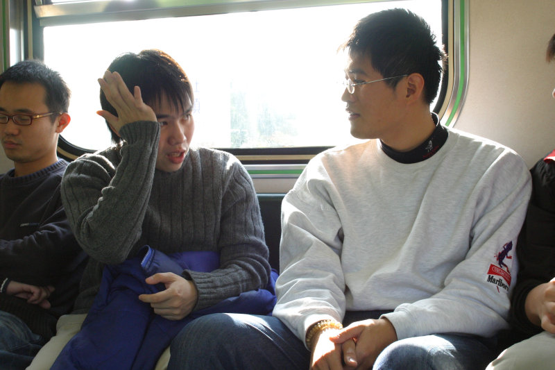 台灣鐵路旅遊攝影街拍帥哥藝文表演2005-01-23攝影照片30