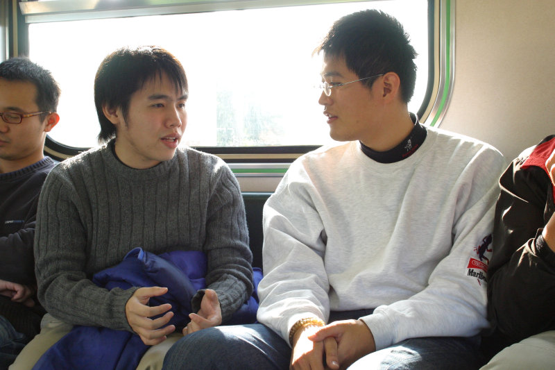 台灣鐵路旅遊攝影街拍帥哥藝文表演2005-01-23攝影照片31