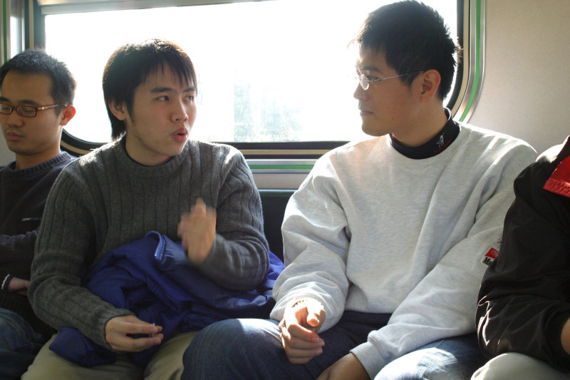 台灣鐵路旅遊攝影街拍帥哥藝文表演2005-01-23攝影照片34