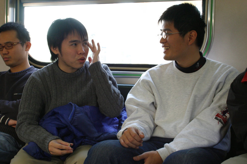台灣鐵路旅遊攝影街拍帥哥藝文表演2005-01-23攝影照片37