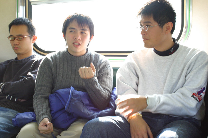 台灣鐵路旅遊攝影街拍帥哥藝文表演2005-01-23攝影照片48