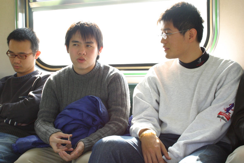 台灣鐵路旅遊攝影街拍帥哥藝文表演2005-01-23攝影照片50